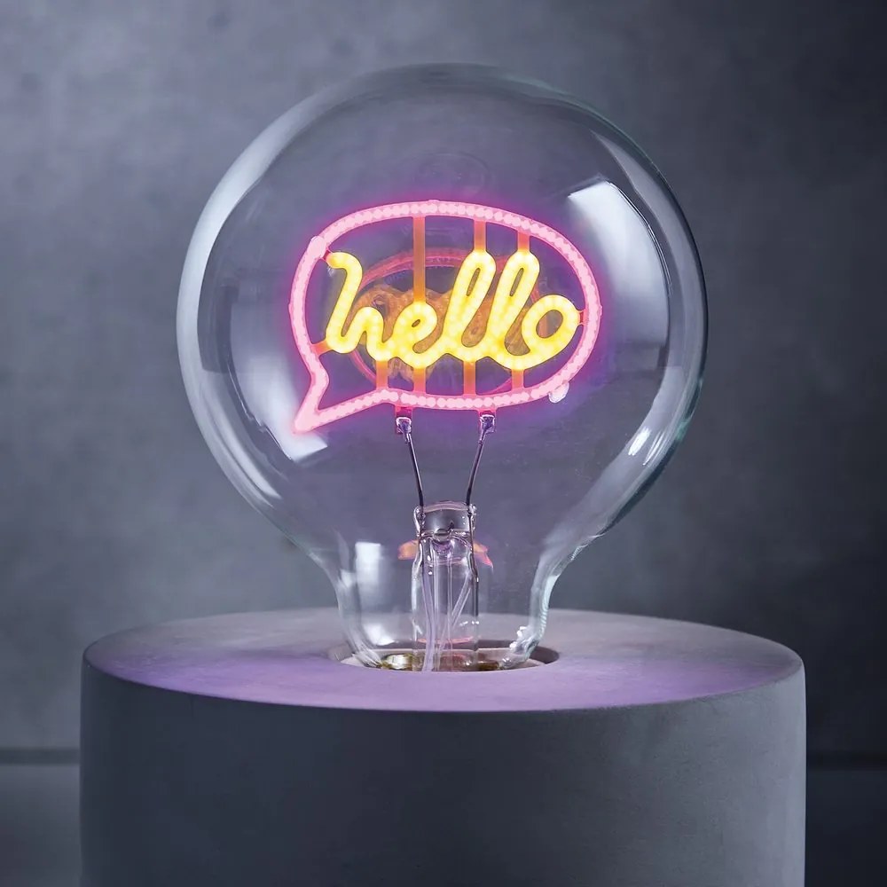 BRIGHT LIGHT LED Žiarovka "Hello"