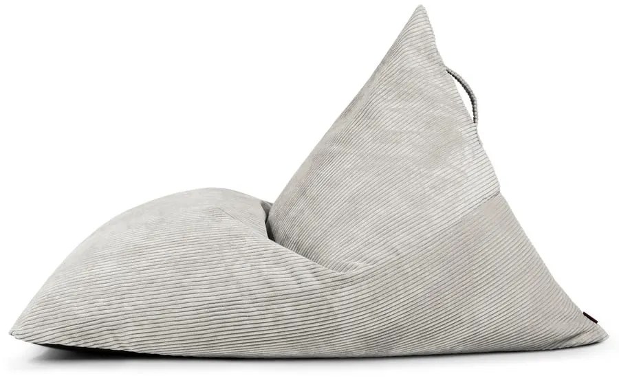 Krémový menčestrový sedací vak Razzmatazz – SLOWDOWN