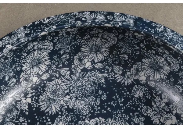 Sapho - Umývadlo na dosku PRIORI pr. 41 cm keramika/modrá