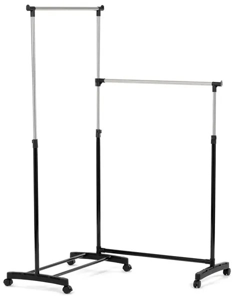 Autronic BONTEC Stojan na šaty, plast, čierna, GD-174 BK Farba: Čierna