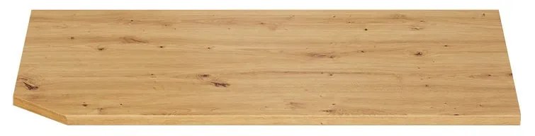 Pracovná doska Retroline, Dĺžka:: 225 cm, povrchová úprava: ľavý