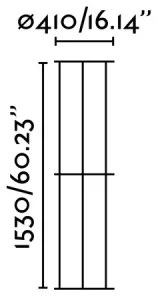 FARO - Vonkajšia lampa VERSUS 1xE27/15W/230V IP44