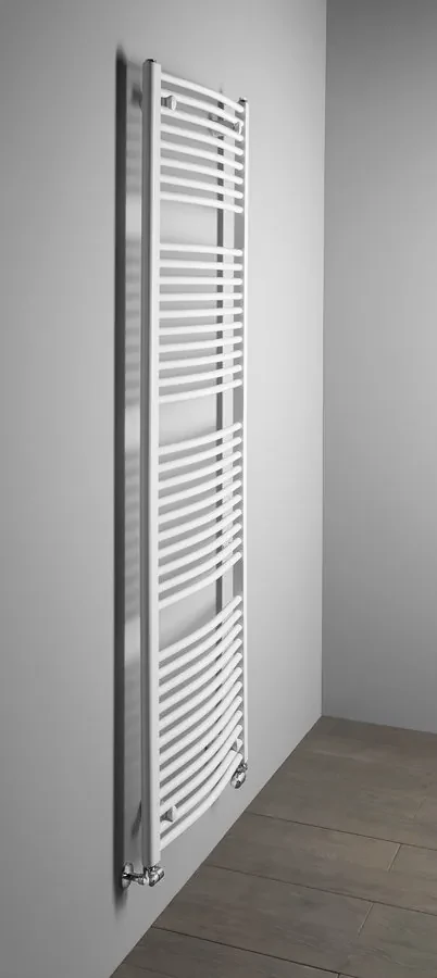 Aqualine Aqualine, ORBIT vykurovacie teleso s bočným pripojením 600x1850 mm, 1148 W, biela, ILO86T