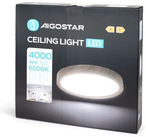 Aigostar - LED Stropné svietidlo LED/36W/230V 6500K pr. 48,1 cm