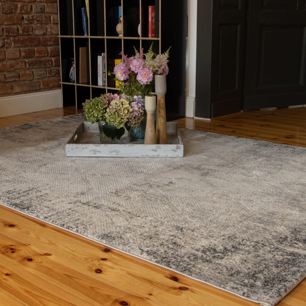 Kusový koberec Salsa 694 Grey, 120x170, šedá, obývacia izba, Obsession