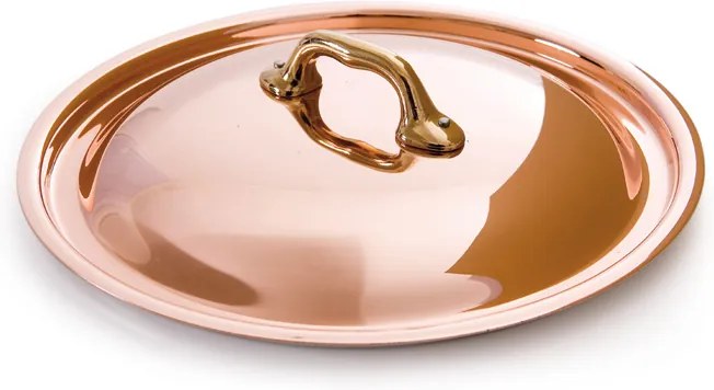 MAUVIEL Medená pokrievka s bronzovým držadlom Ø 18 cm M’heritage