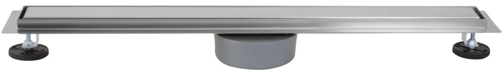 Rea Neox Pro, odtokový sprchový žľab 60 cm, brúsená oceľ, REA-G5807