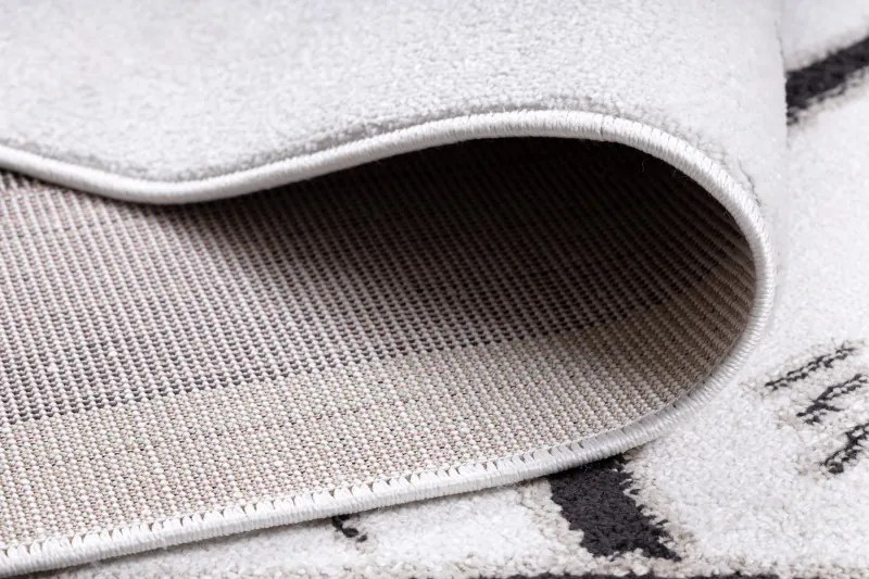 Detský kusový koberec Fun Game llama cream, 120x170, biela, detská izba, Dywany Łuszczów