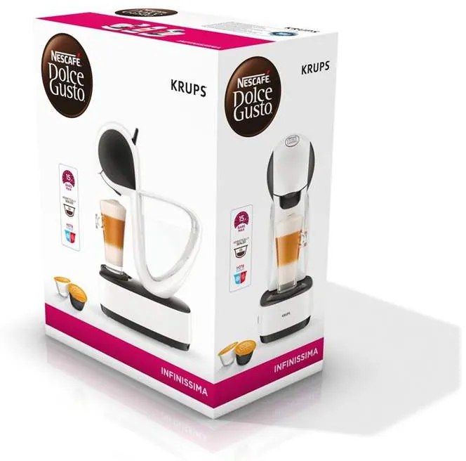 Kapsulový kávovar Krups Nescafé Dolce Gusto Infinissima KP170131 (použité)