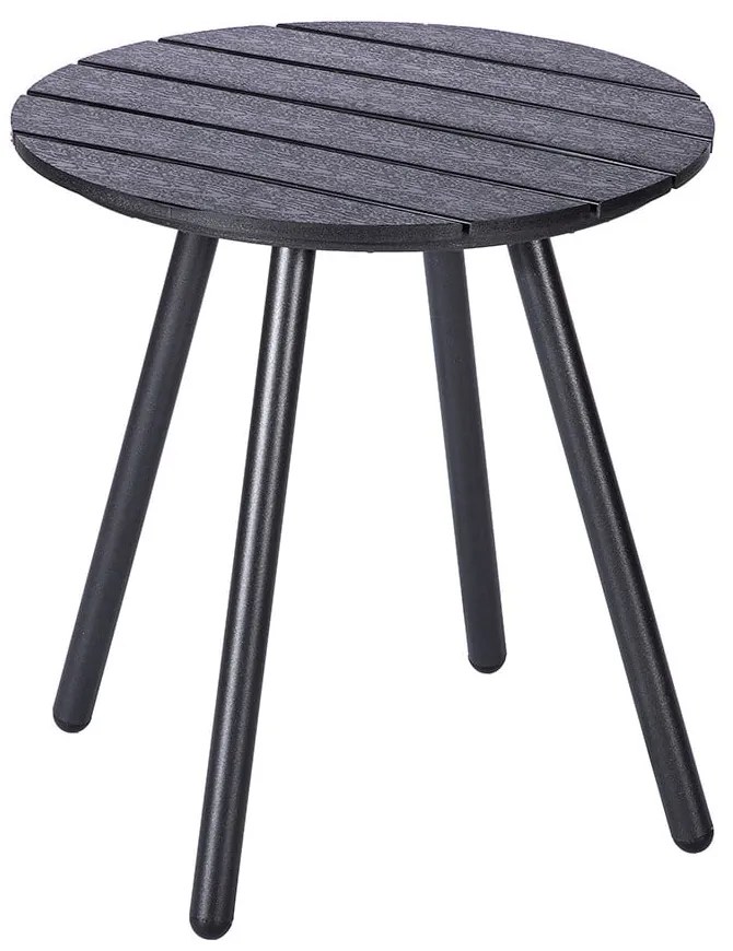 Sivý záhradný stôl Bonami Essentials Lounge, ø 51 cm