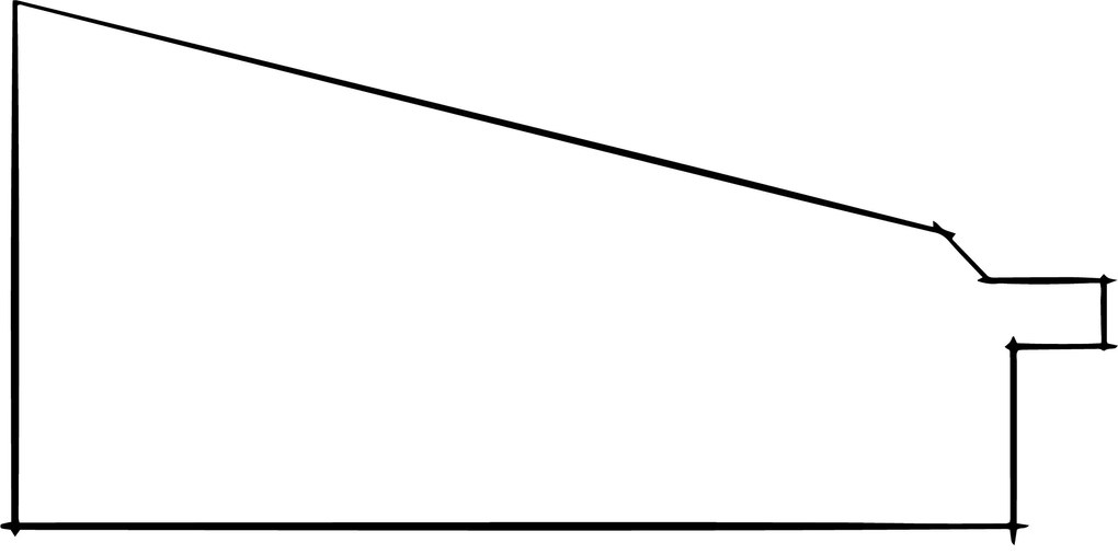 DANTIK - Zrkadlo v rámu, rozmer s rámom 50x100 cm z lišty TOMAS biela veľká (3032)