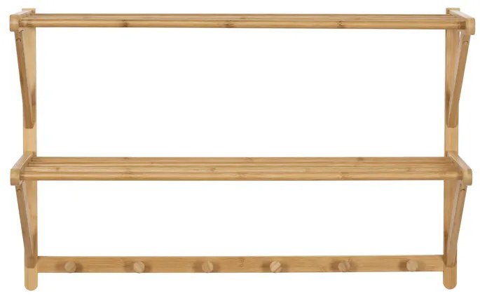 Autronic BONTEC Vešiak, bambus, prírodný, DR-B005 NAT Farba: Prírodné