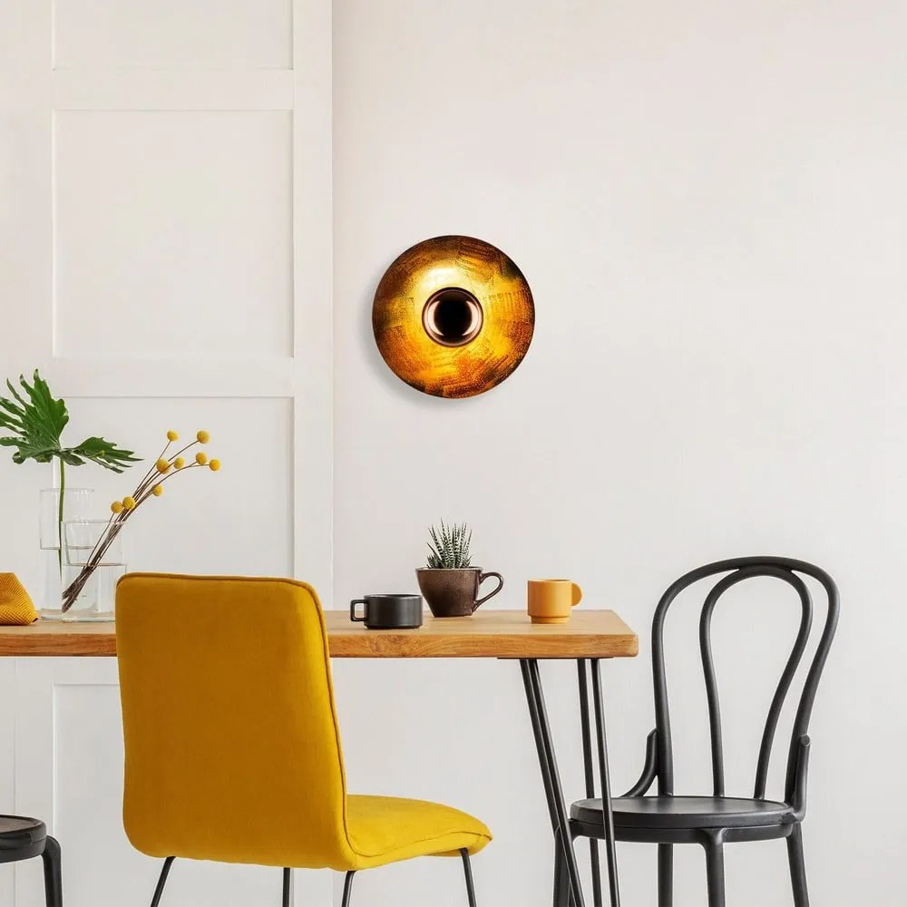 Nástenné svietidlo v bronzovej farbe ø 28 cm Kurt – Opviq lights