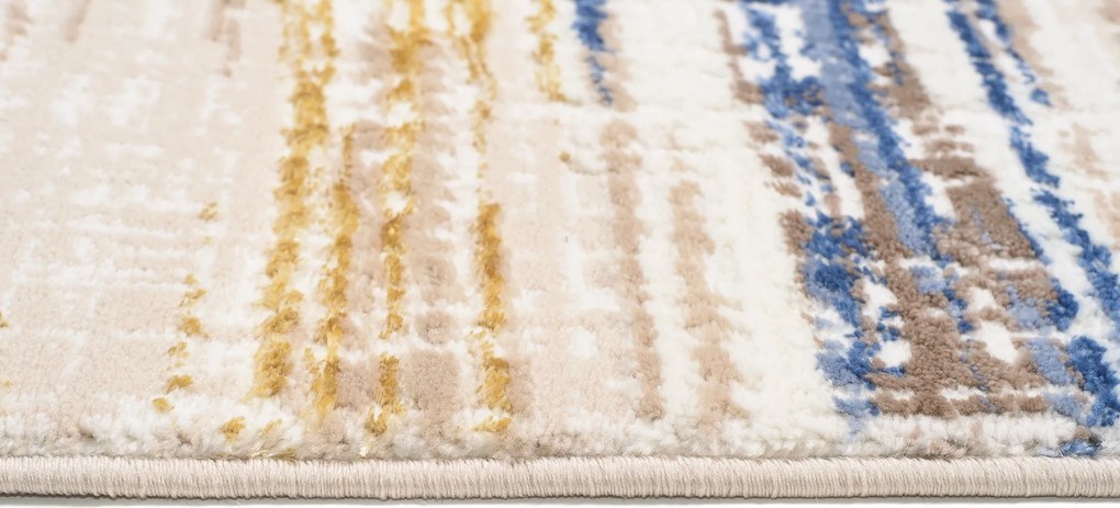 TA Koberec D666M BIELA/TMAVOMODRÁ ASTHANE