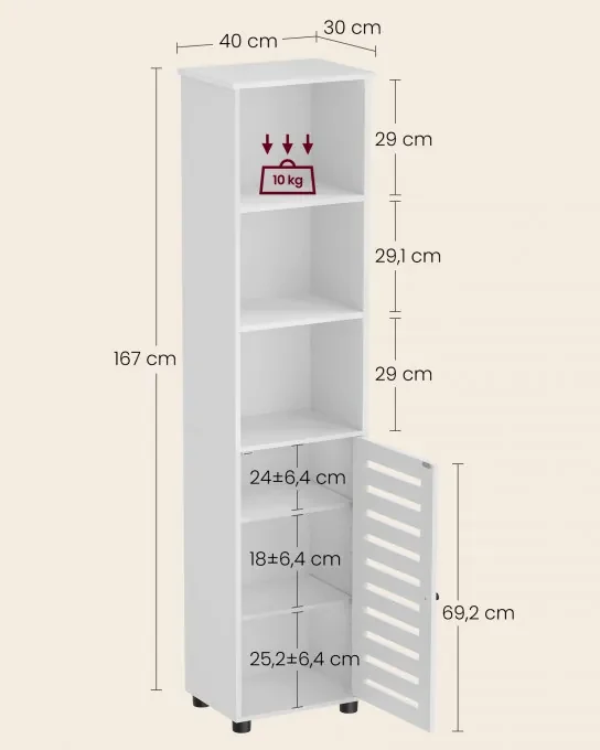 Úložná skrinka BBK160W01