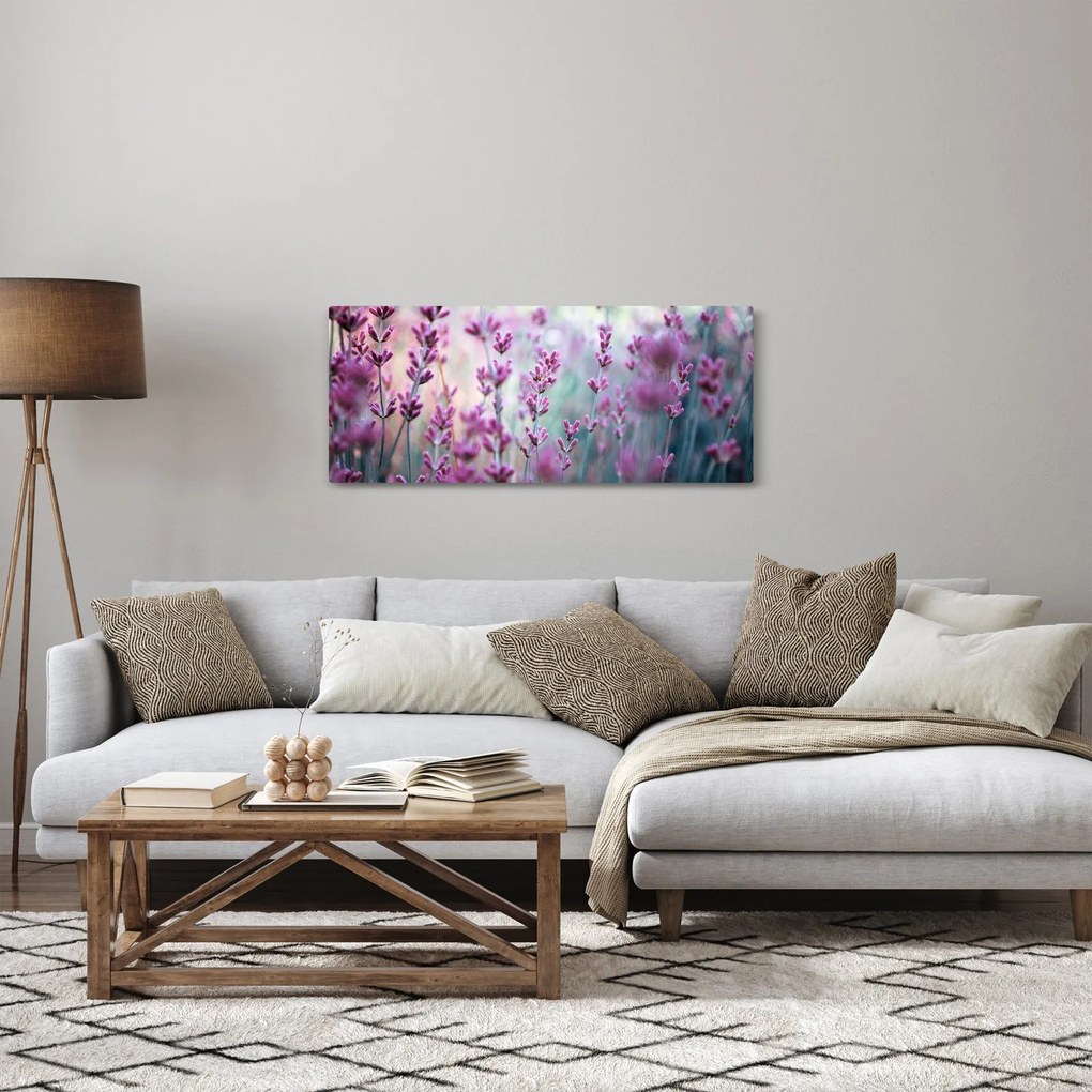 Obraz - Levanduľa (120x50 cm)