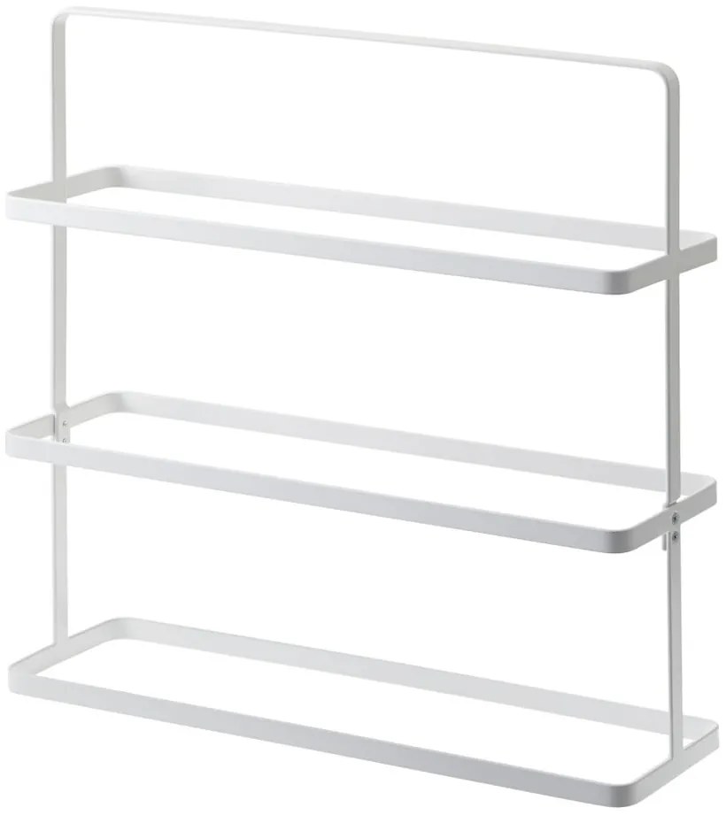 Biely kovový stojan na topánky Tower – YAMAZAKI