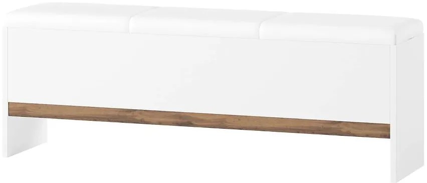 Lavica 65 Livorno dub wotan/biela