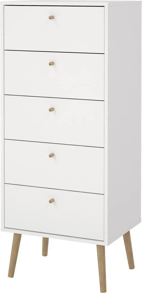 Komoda Boazy 50 cm bílá
