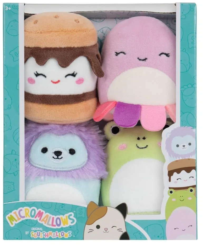 Plyšové hračky v súprave 4 ks 4Pack – SQUISHMALLOWS