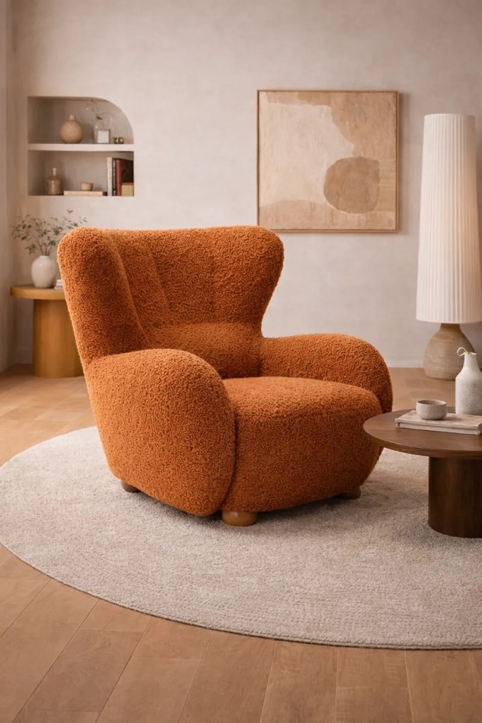 RELAXAČNÉ KRESLO PONCIO ROLF 10 TEHLOVÁ