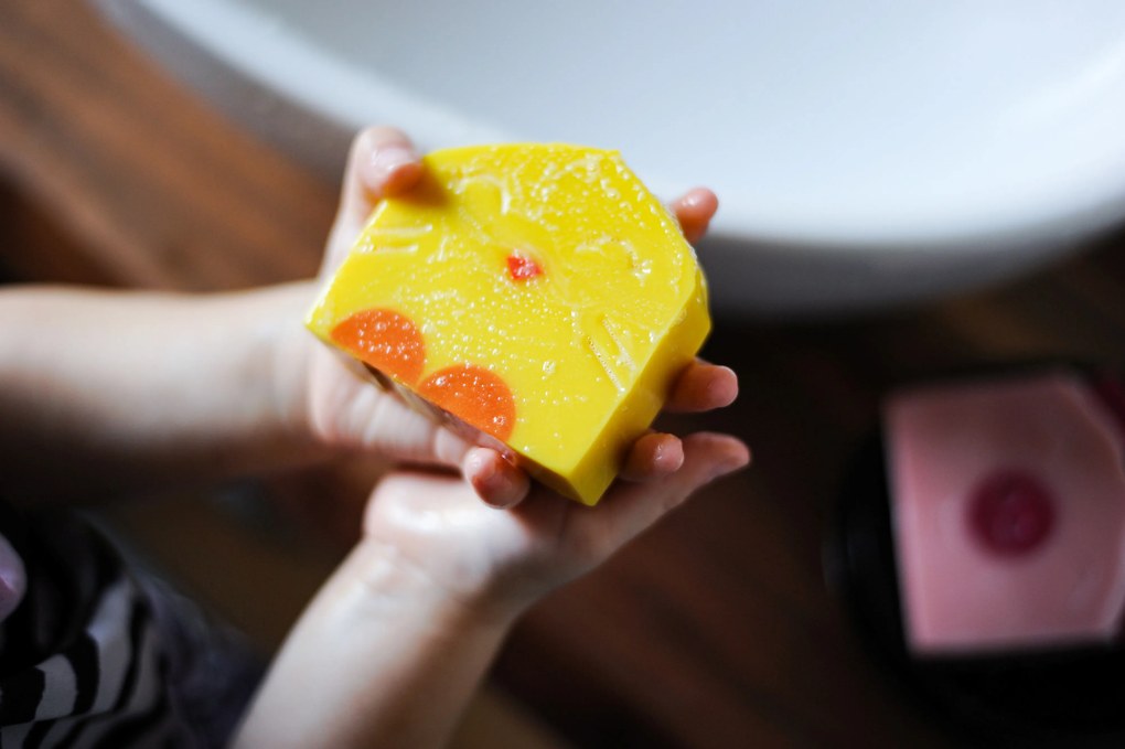 Dizajnové mydlo pre deti My Happy Chicken