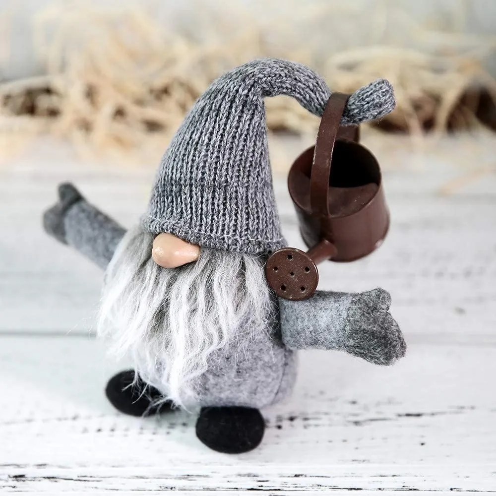 Vánoční skřítek ELF 045 - 35 cm šedý