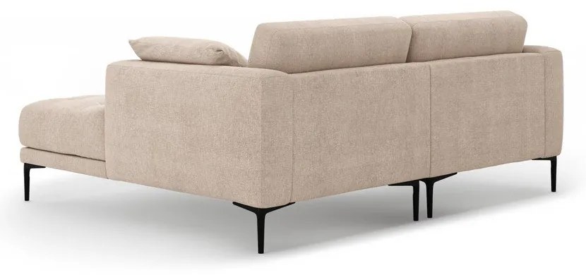 Svetlohnedá rohová pohovka (pravý roh/s leňoškou) Bemy – Micadoni