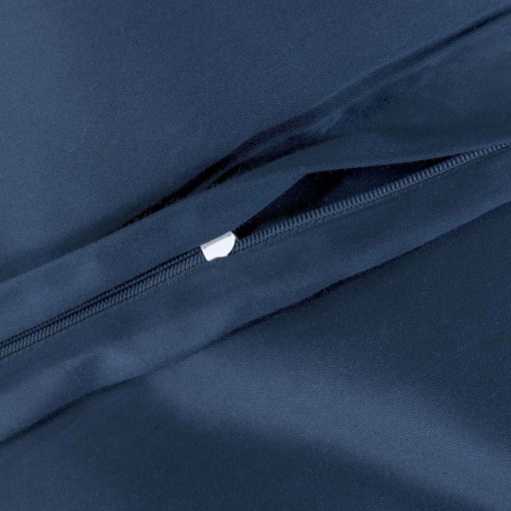 SATÉNOVÉ OBLIEČKY SATINLOVE CLASSIC 140X200 CM, 1KS 70X80 CM TMAVOMODRÉ