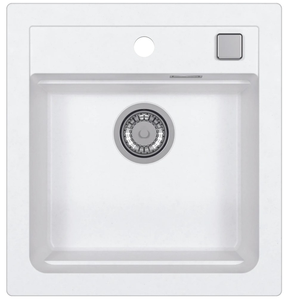 ALVEUS CZ ATROX 20 bílý 11 + pop up sifon 470x500x200 mm