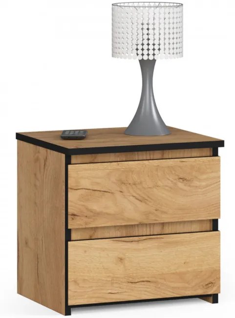 Nočný stolík CL2 2SZ CLP dub craft