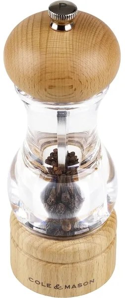 Cole&Mason - Sada mlynčekov na soľ a korenie BEECH 2 ks buk 16,5 cm