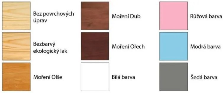 Detská posteľ s výsuvnou prístelkou z MASÍVU 180x80cm so zásuvkou - DPV007