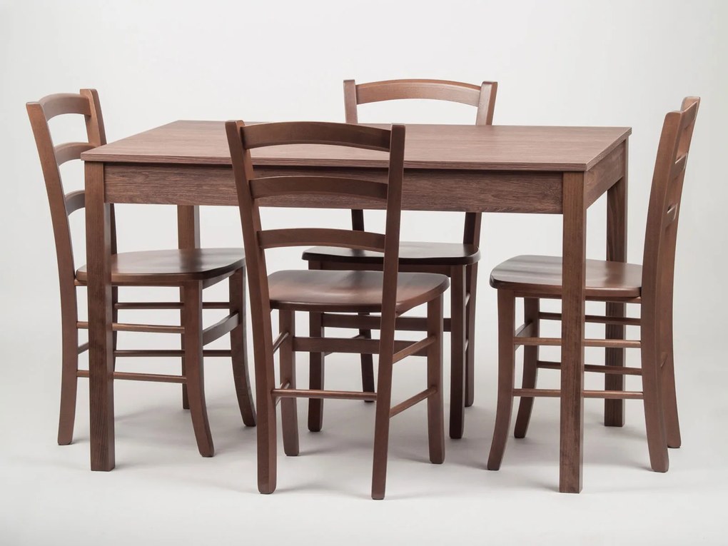 Jedálenský set FAMILY + 4x PAYSANE Vyberte odtieň ->: Dub Sonoma