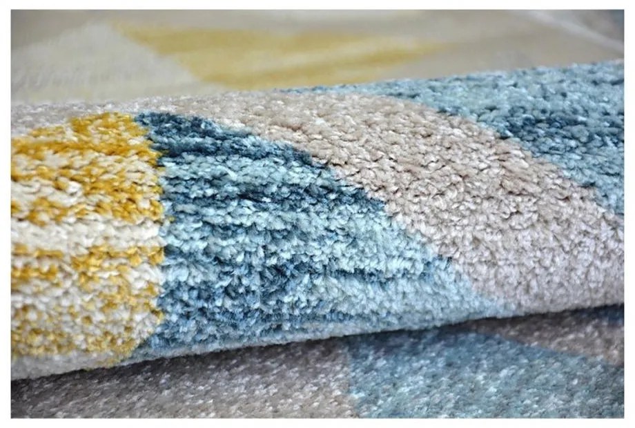 Kusový koberec Canvas sivý 140x190cm