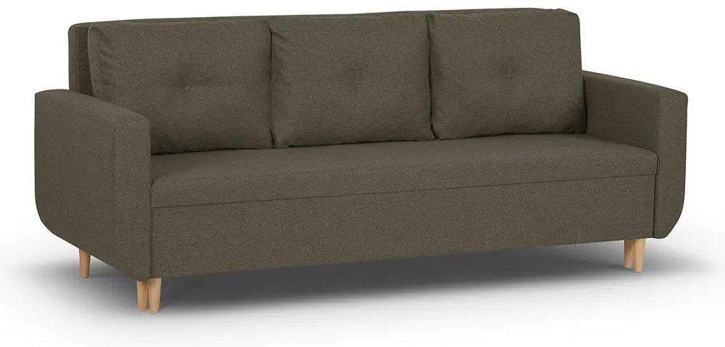 Rozkládací pohovka DORIS Hnědá