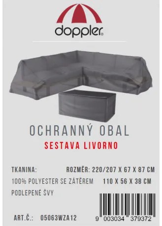 Doppler Ochranný obal na zostavu LIVORNO