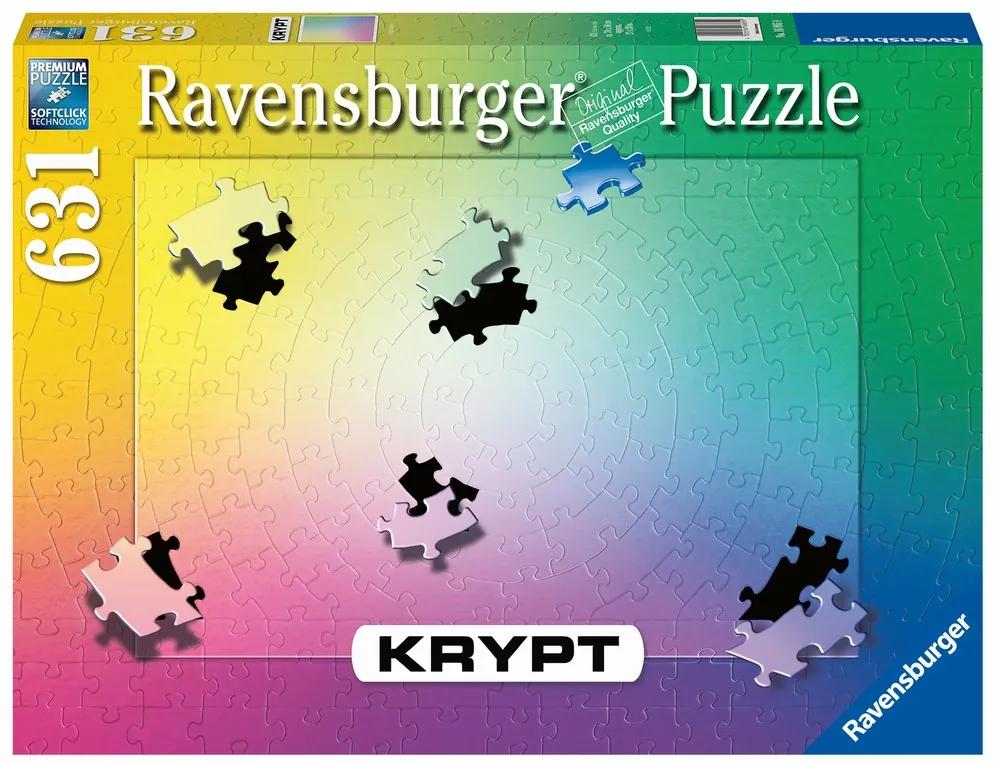 Ravensburger Puzzle krypt 600 dielikov – farebné