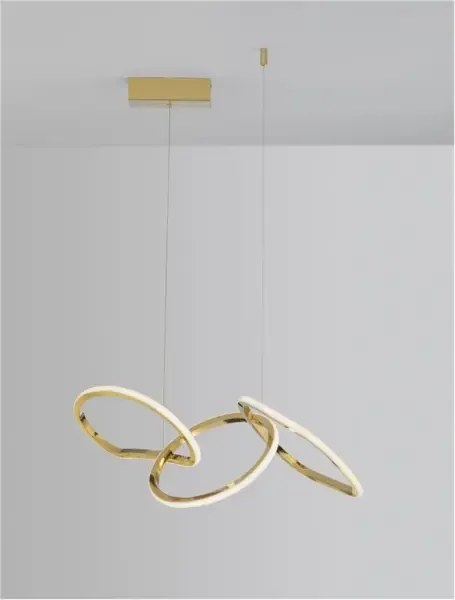 LED luster Girish 82 zlaté