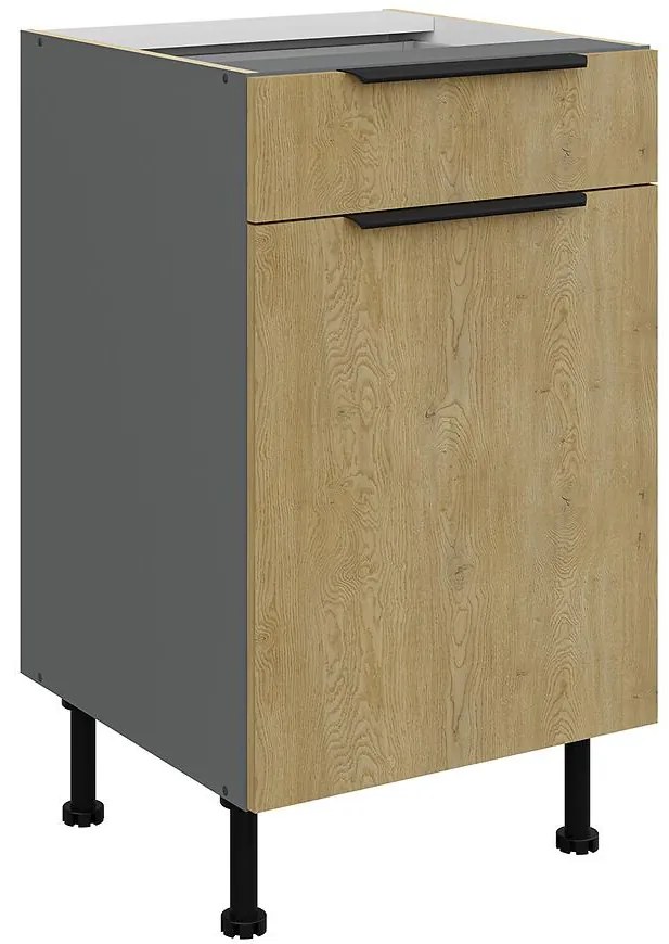 Kuchynská skrinka Cremona Ant 50d 1f 1s Bb