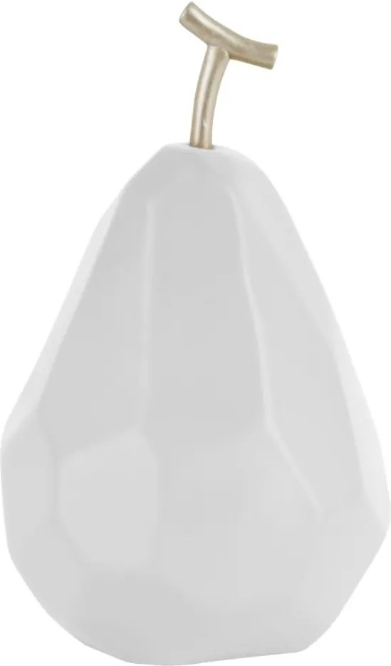 PRESENT TIME Sada 2 ks: Soška Origami Pear biela - zľava 10% (s kódom EXTRA10SK)