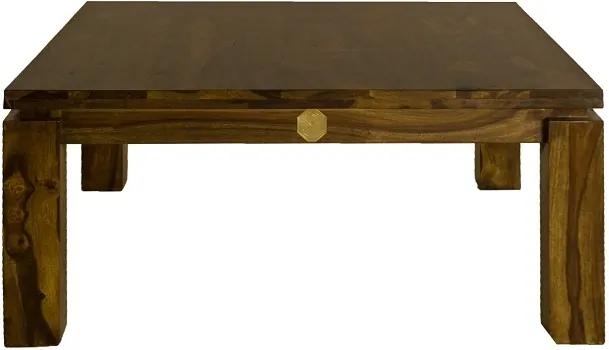 Bighome - DAKOTA Konferenčný stolík 90x90 cm, palisander