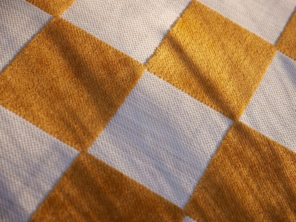 Cube exteriérový koberec béžovo-žltý 160x230 cm