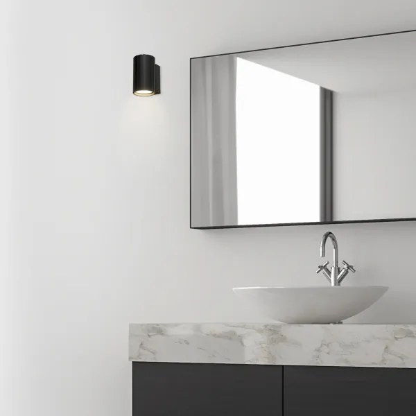 Brilagi - Nástenné svietidlo CRISPINA 1xGU10/10W/230V 10 cm čierne