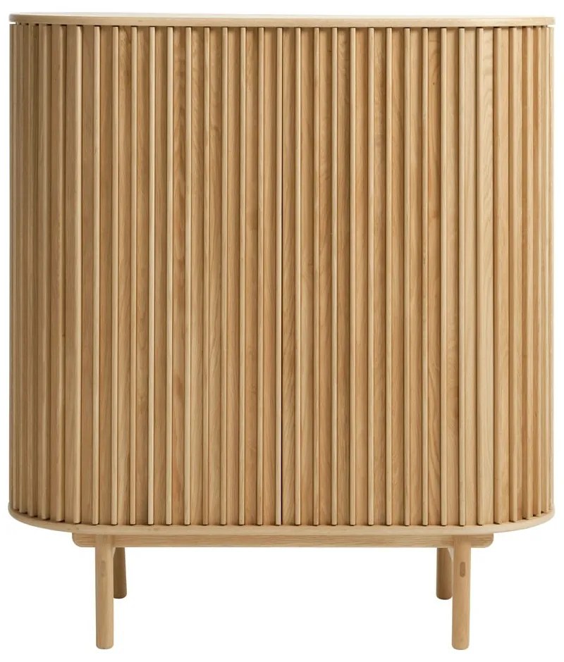 Skrinka v dekore duba v prírodnej farbe 110x125 cm Carno – Unique Furniture