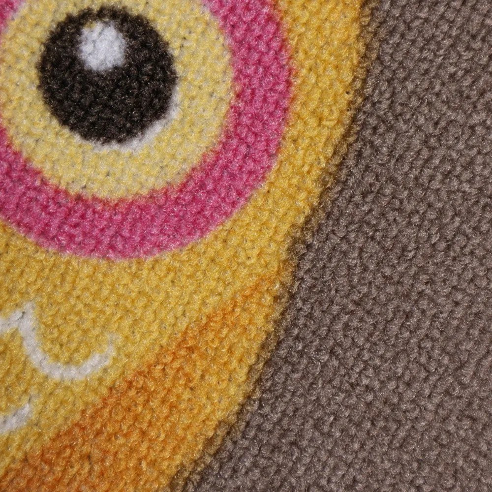 Detský kusový koberec Little Owls, 300x400, hnedá, detská izba, AladinWorld Expres