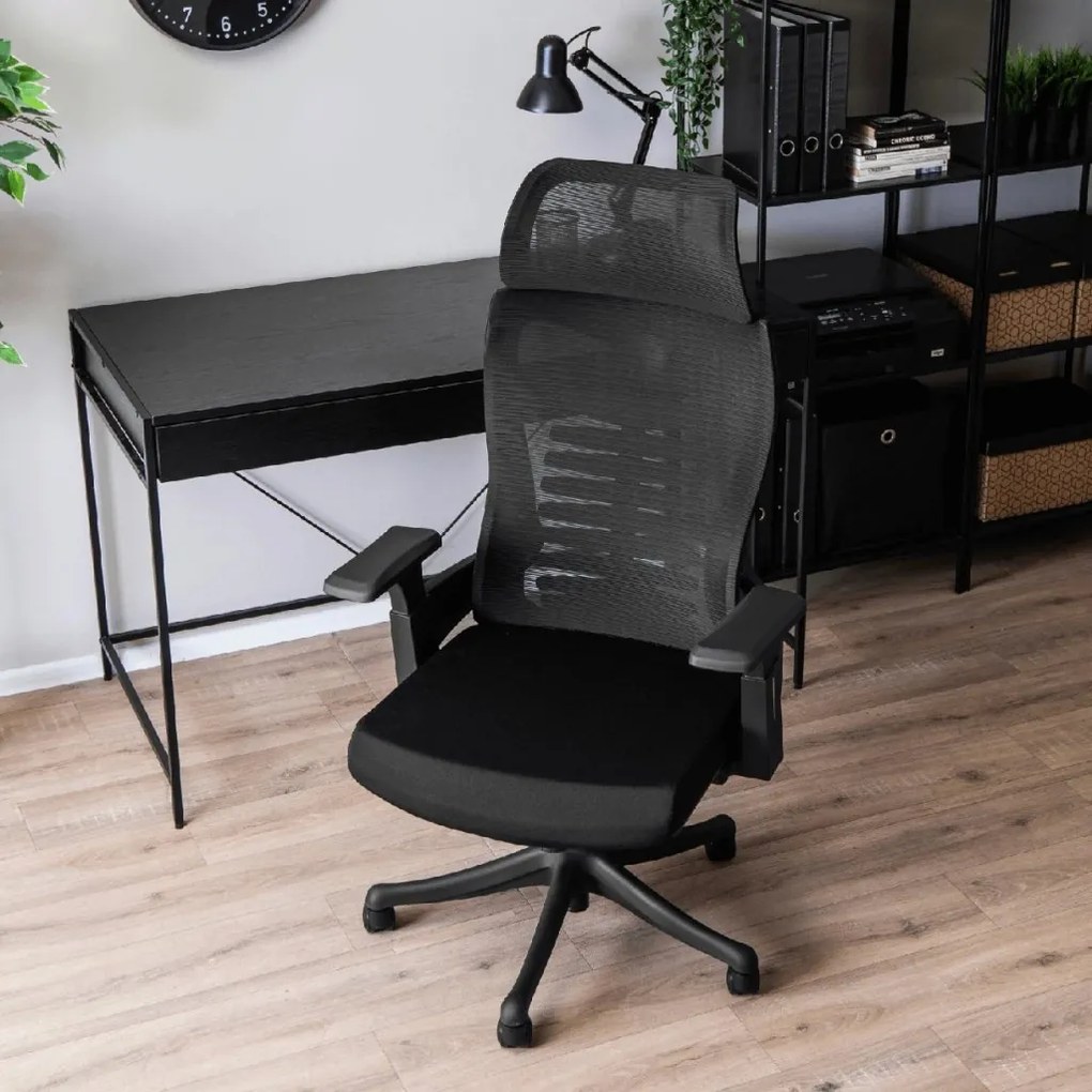 PROXIMA.store - Dizajnové kancelárske kreslo CARET FARBA: čierna