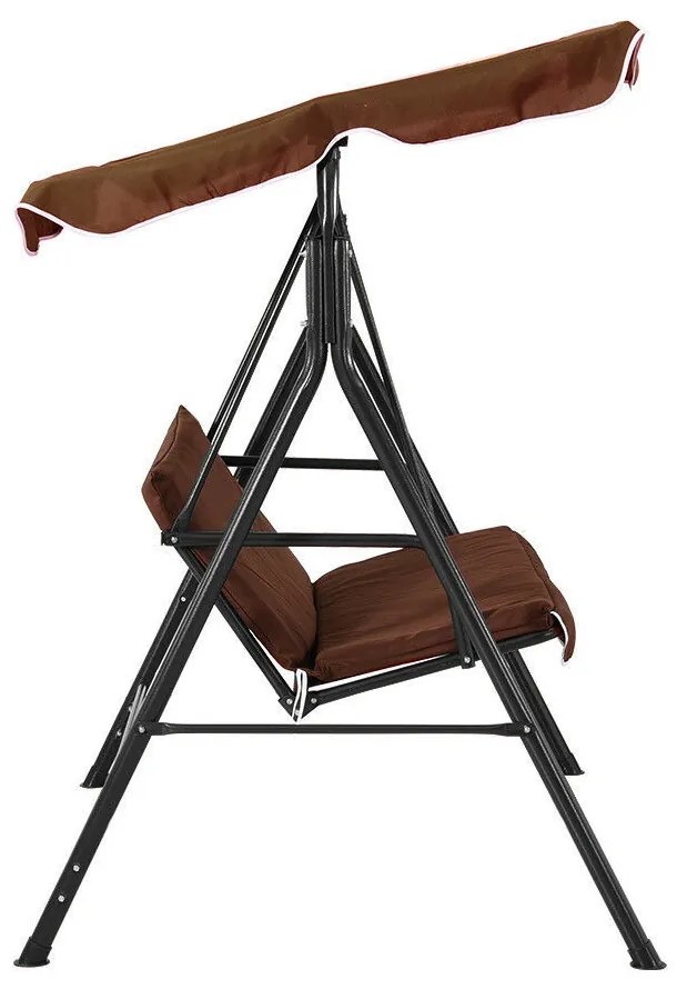 Záhradná hojdačka, hnedá