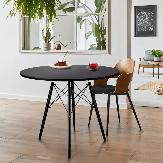 Jedálenský stôl LOFT čierny