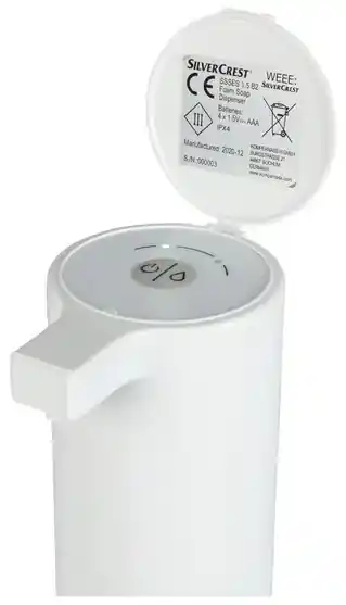 SILVERCREST® Senzorový dávkovač mydla (100326947) | Biano